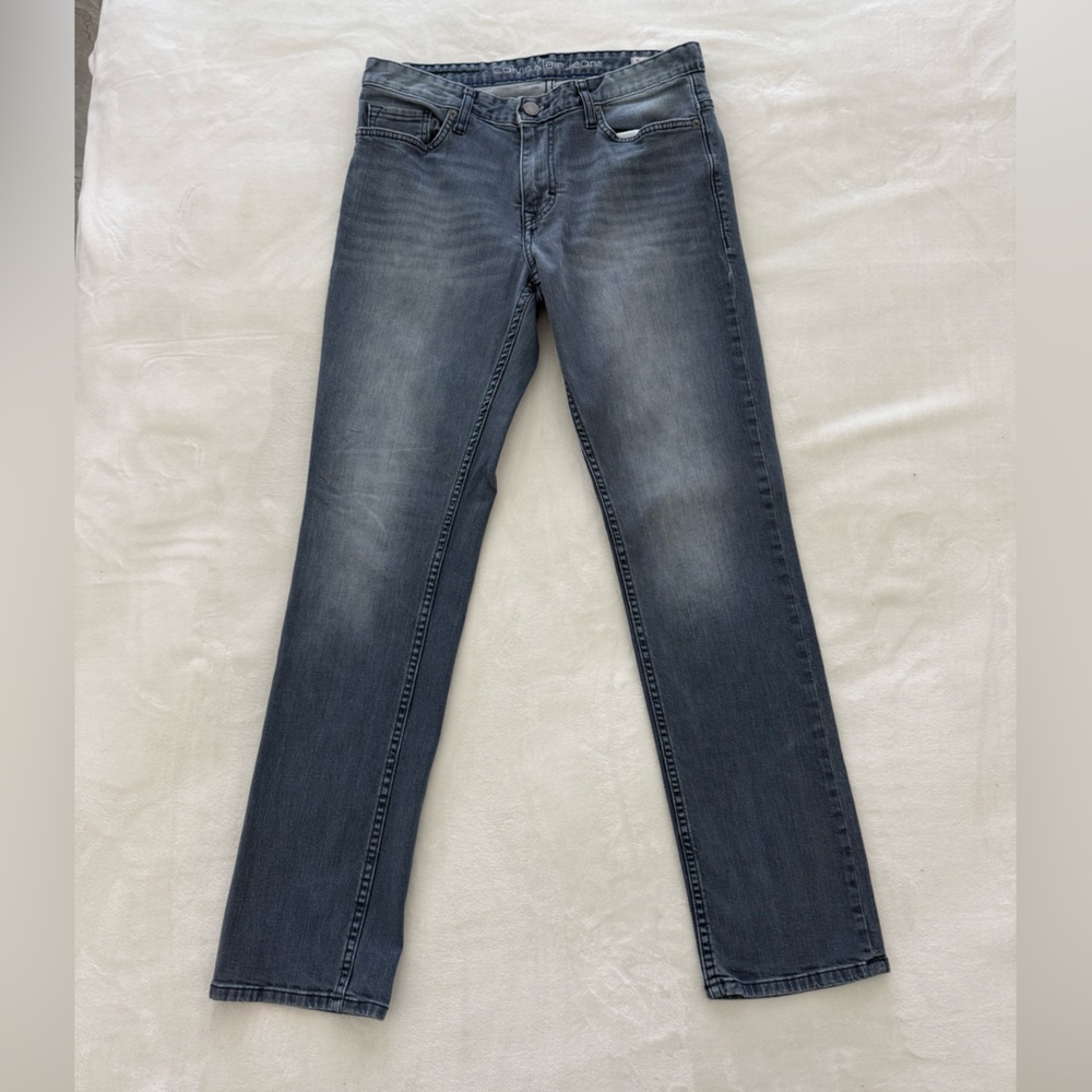 Calvin Klein, Slim Fit, Blue Jeans, 32 X 32